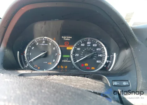 2016 Acura Tlx V6 Tech z USA, uszkodzony, nr VIN 19UUB2F58GA001641